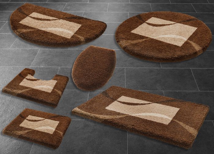 Heerlijk zachte badkamerset van Grund BEIGE-BRUIN