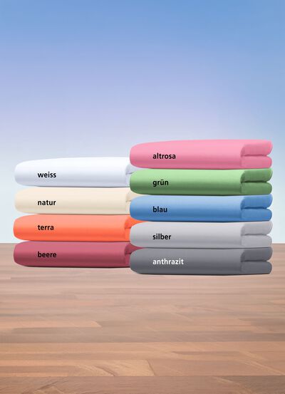 Fijne single jersey hoeslakens 