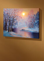 Led-schilderij op batterijen 