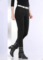 Broek met gedetailleerd borduurwerk in etnische stijl 