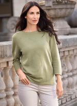 Trui met paillettendecoratie 