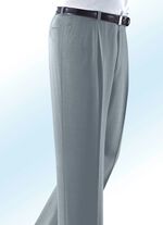 Broek "Klaus Models" met elastische tailleband in 3 kleuren MIDDENGRIJS