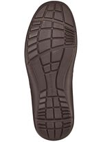 Waldl&auml;ufer, comfortabele heren veterschoenen, breedte H, met uitneembaar voetbed DONKERBRUIN