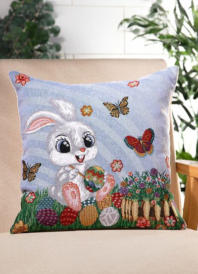 Kussensloop met ritssluiting 