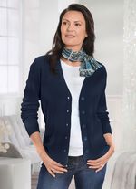 Vest van scheerwol (merino) MARINE