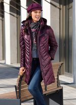 Korte jas met zijsplitten 