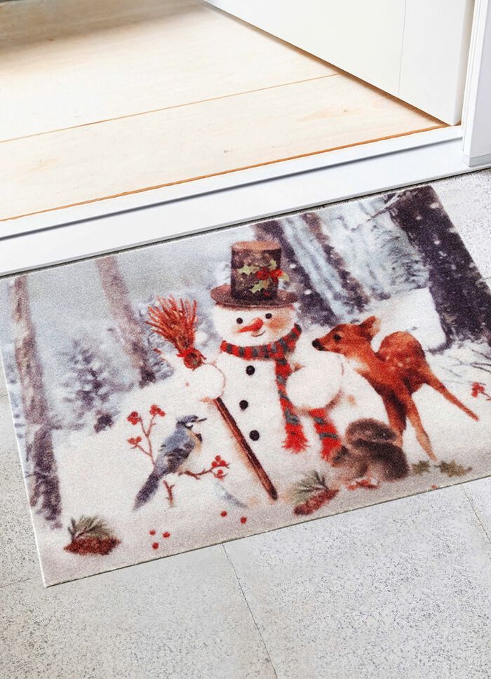 Voetmat met antislip-onderkant 