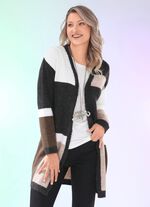 Lang vest in zachte, donzige kwaliteit 