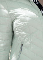 Jas met ritszakken MINT-WEISS