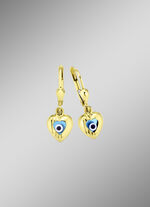 Oorbellen Magic Eye met glazen steentjes 