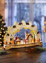 Kaarsenboog met LED-verlichting 