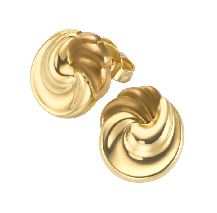 Prachtige oorknopjes met structuur 