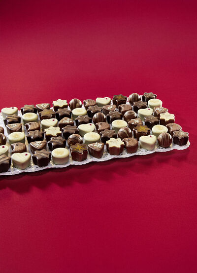 Lauenstein-truffels en pralines, 9 assorti 