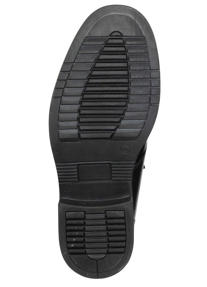 GINO GALANTE, gevoerde heren enkellaarsjes, winterschoenen, met lamsvacht 