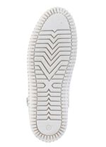 ELENA EDEN sneakers met decoratieve perforatie IJSGRIJS-KLEURRIJK