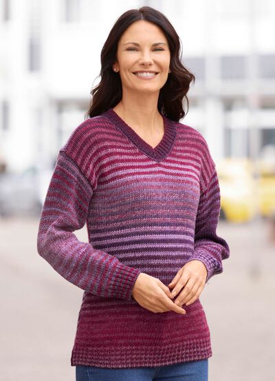 Trui met kleurverloop 