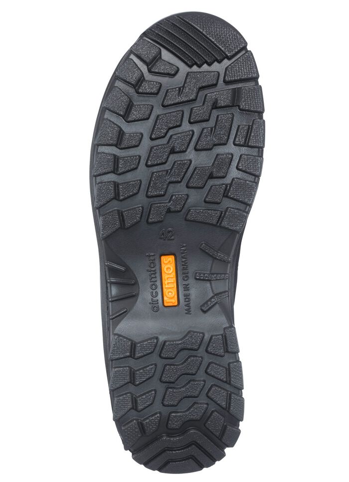 Veterschoen met klimaatmembraan BRUIN-ZWART