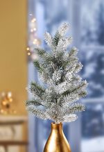 Sparrentak met sneeuw 