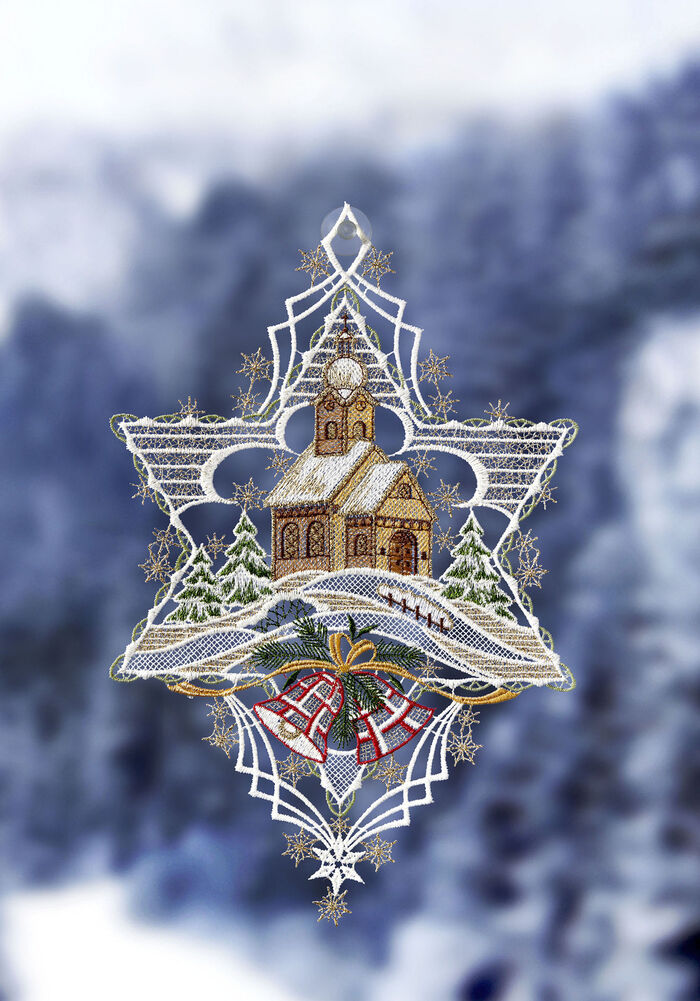 Raamfoto ster met kapel 