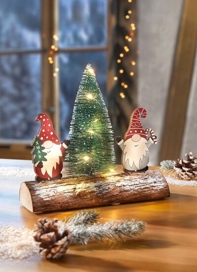 Verlichte kerstversieringen 