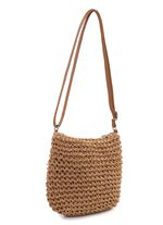 Zomertas, dames, met verstelbare schouderband NATURBRAUN