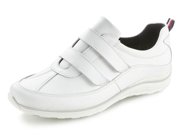 Toosoft pantoffels met verstelbare klittenbandsluiting WIT