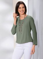 Effen gekleurde tuniek 