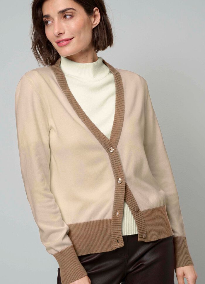 vest in fijn breisel 