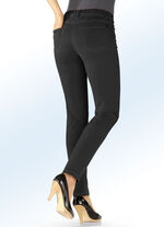 Supercomfortabele, chique broek ZWART