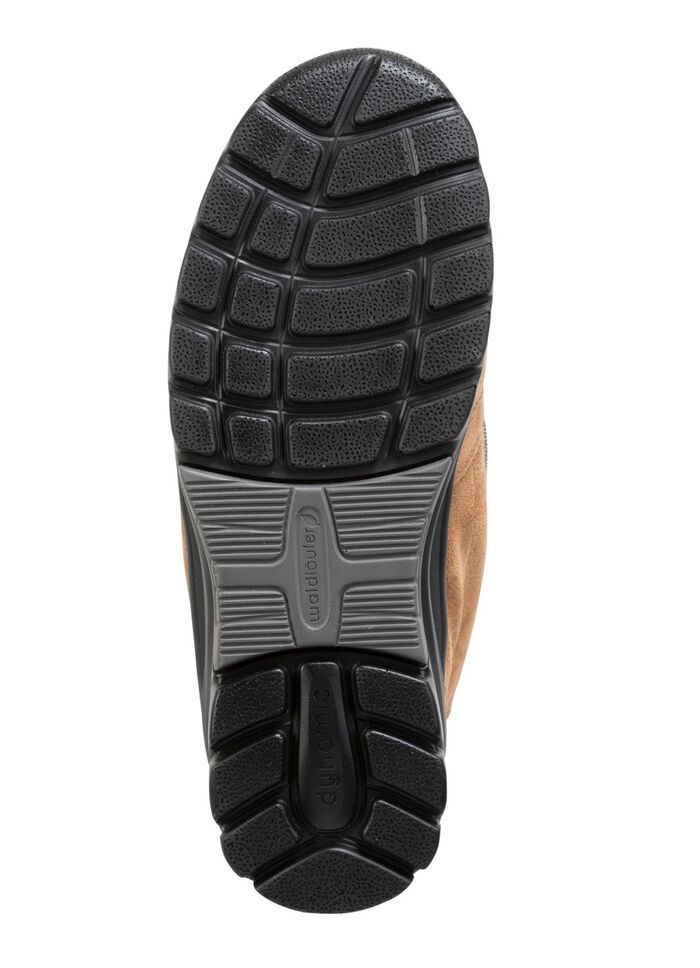 Waldl&auml;ufer, gevoerde dames enkellaarsjes, winterschoenen, breedte H, met uitneembaar voetbed COGNAC