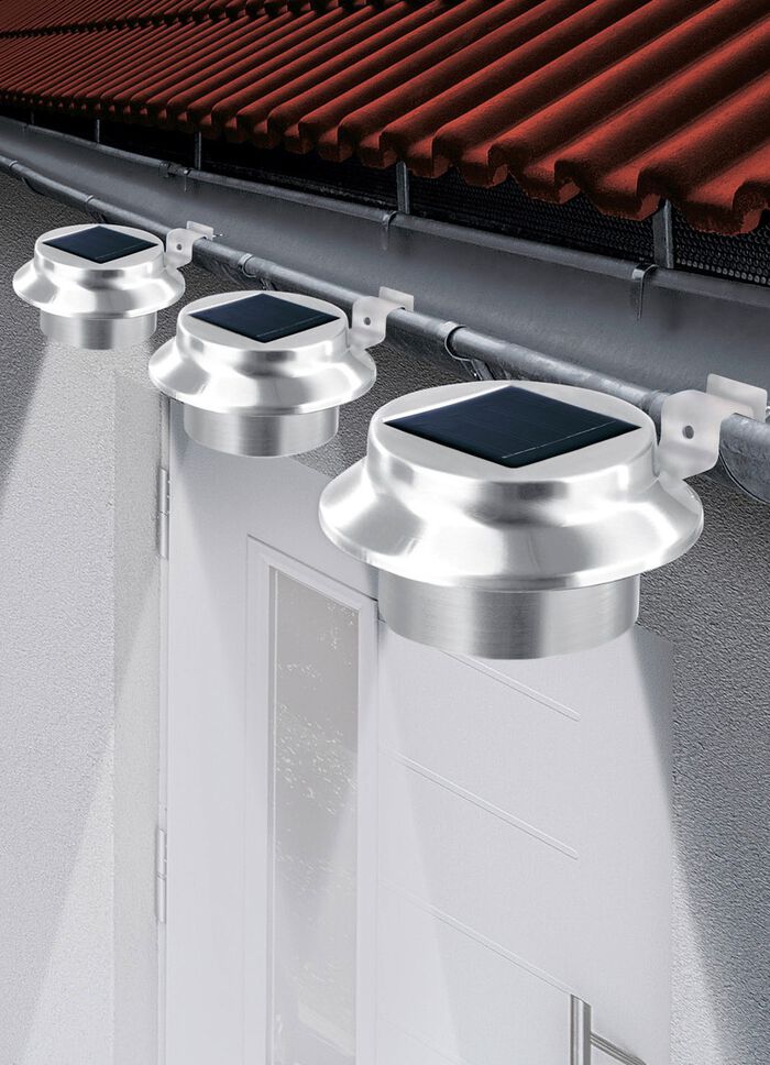 Dakrandverlichting, 3-delige set 