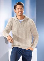 Troyer met korte ritssluiting in 5 kleuren 