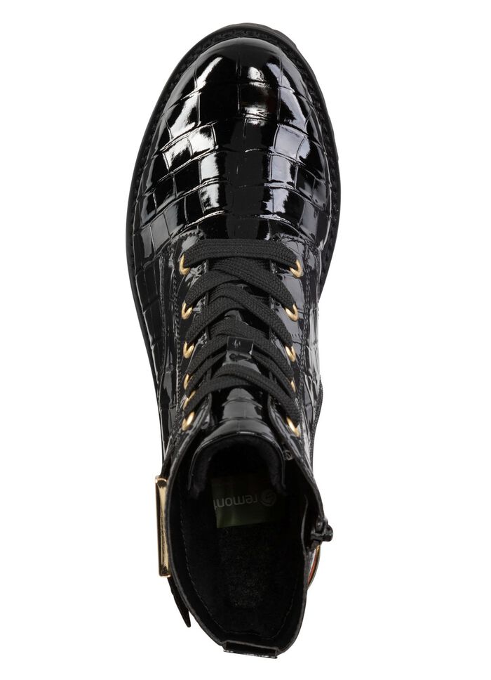 Remonte, stijlvolle dames enkellaarsjes, winterschoenen, breedte G, met uitneembaar voetbed 