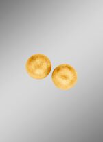 Clip-oorbellen, verguld met geel goud 