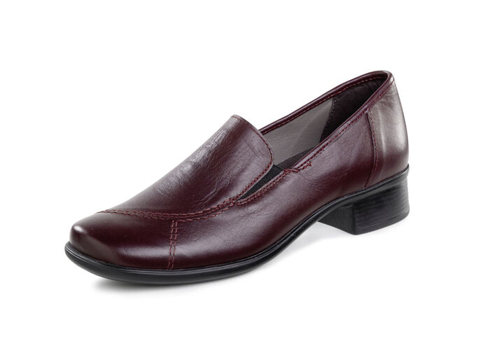 ELENA EDEN draver gemaakt van nappaleer BORDEAUX