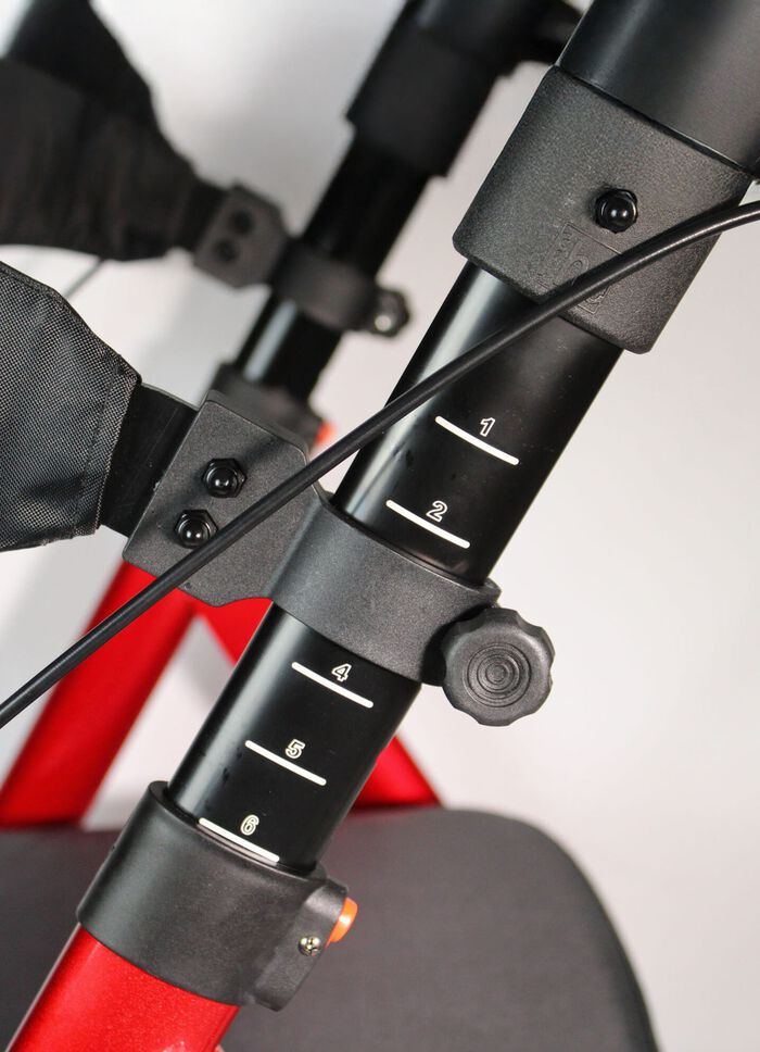 XL aluminium rollator 