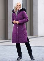 Jas met rits aan de zijkanten CYCLAAM