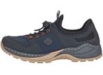 Rieker sneakers met uitneembare MemoSoft textielinleg 