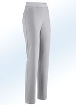 Elegante broek in pull-on-stijl MIDDENGRIJS