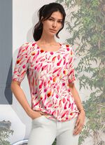 Shirt met all-over print 