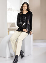 Shirt met geplaatste opdruk 