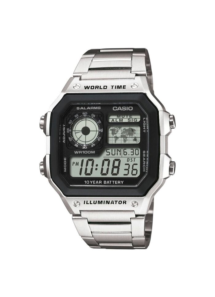 Casio Illuminator digitaal herenhorloge 
