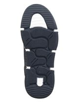 GINO GALANTE veterschoen van luchtig geperforeerd nubuckleer MARINE