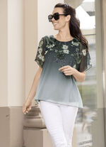 Tuniek met geïntegreerd bovenstuk 