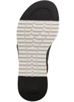 Caprice sandaal van nappaleer ZWART