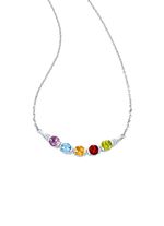 Ketting met edelstenen 