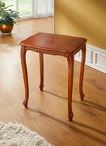 Bijzettafel met inleg en stevige poten 