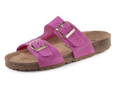 ELENA EDEN, comfortabele damesmuiltjes, breedte H, gemaakt van leer 