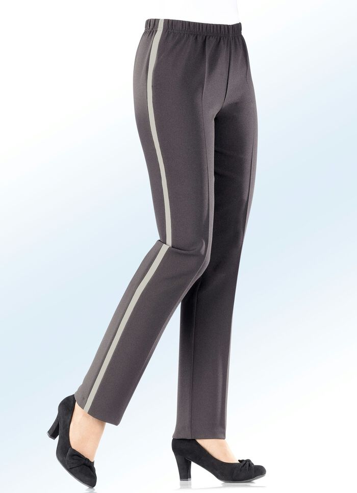 Broek met galonstrepen D.GRIJS-L.GRIJS