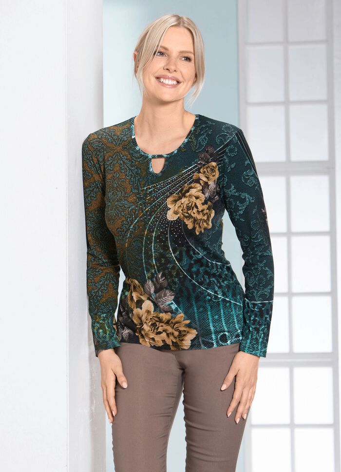 Aantrekkelijk overhemd met verfijnde afwerking 